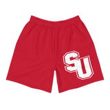 SteezU Red Hoop Shorts